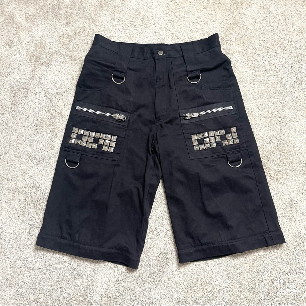 Vintage Living Dead Souls Studded Shorts Tripp NYC